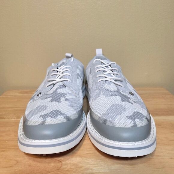 G/Fore Gallivanter Tuxedo Camo Knit Golf Shoes Grey G4MS22EF10 Men's Size 11 - Picture 2 of 7